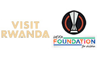 Europa League Badge&UEFA Foundation &Visit Rwanda